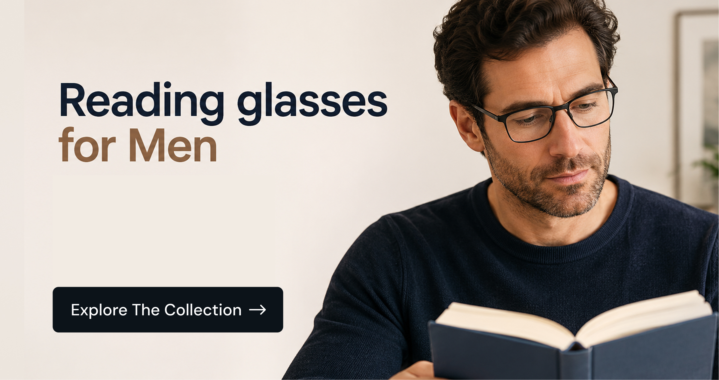 Men Reading Glass