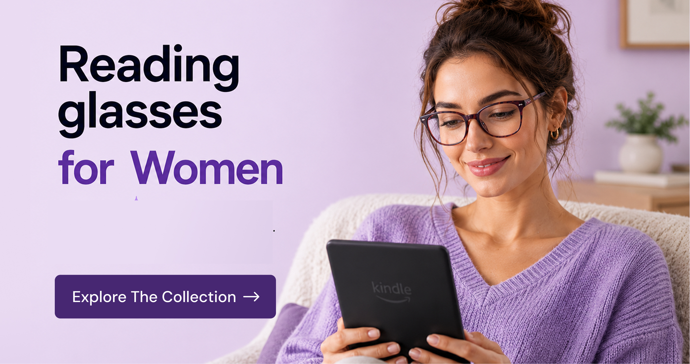 Women Reading Glass