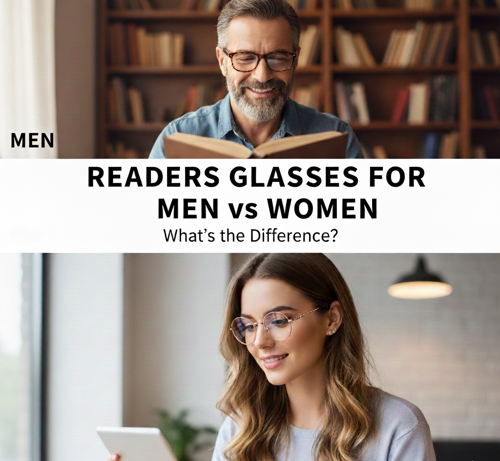 Readers Glasses for Men vs Women – What’s the Difference?