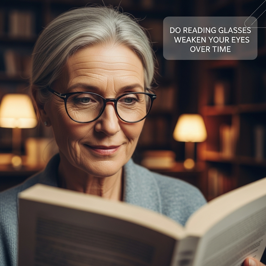 Do Reading Glasses Weaken Your Eyes Over Time?