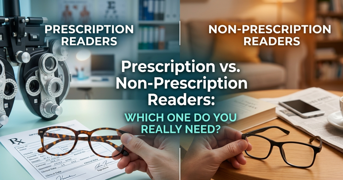Prescription vs. Non-Prescription Readers: Which One Do You Really Need?