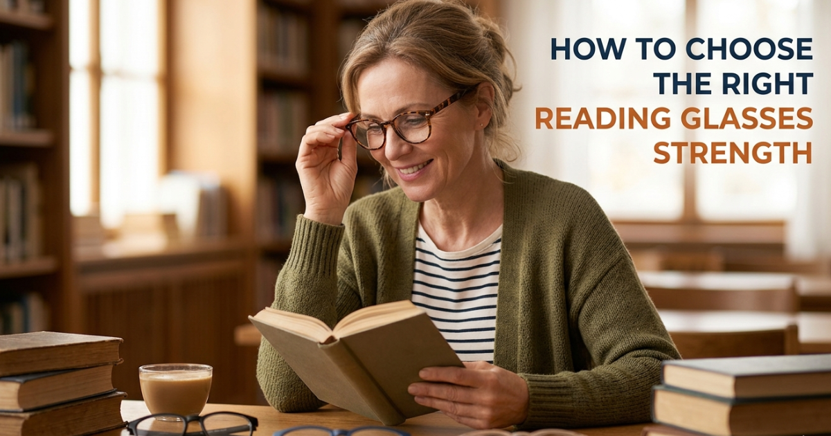 How to Choose the Right Reading Glasses Strength