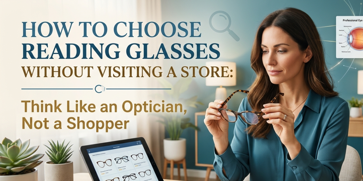 How to Choose Reading Glasses Without Visiting a Store: Think Like an Optician, Not a Shopper