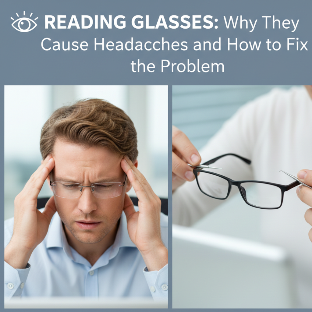 Reading Glasses: Why They Cause Headaches and How to Fix the Problem