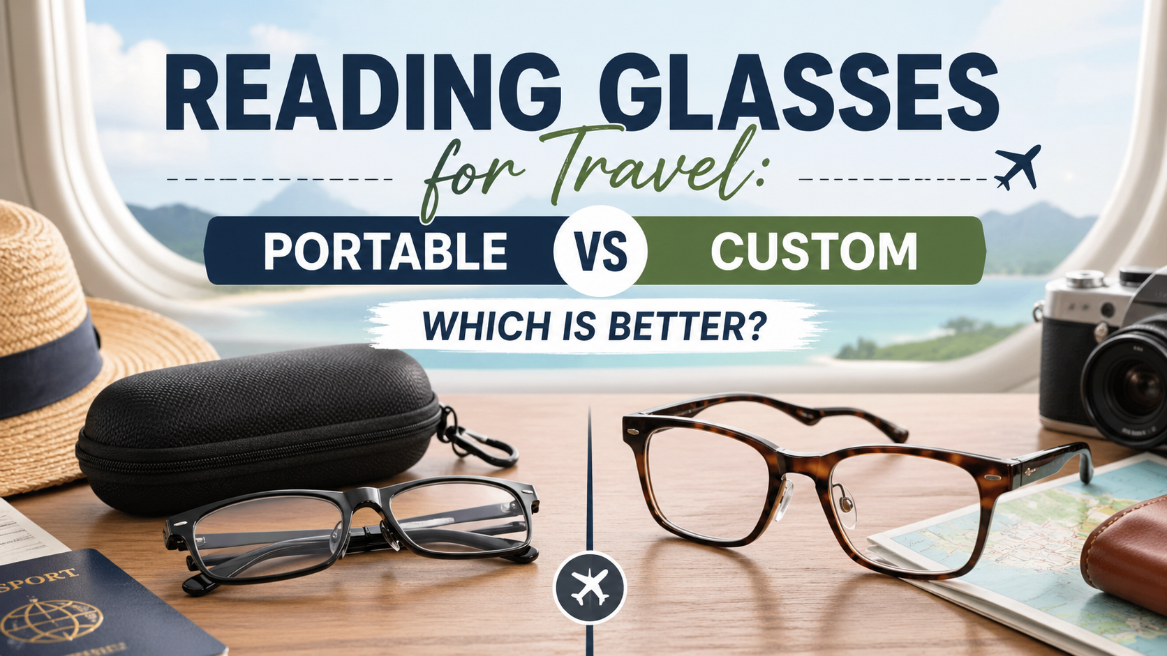 Reading Glasses for Travel: Portable vs Custom – Which Is Better